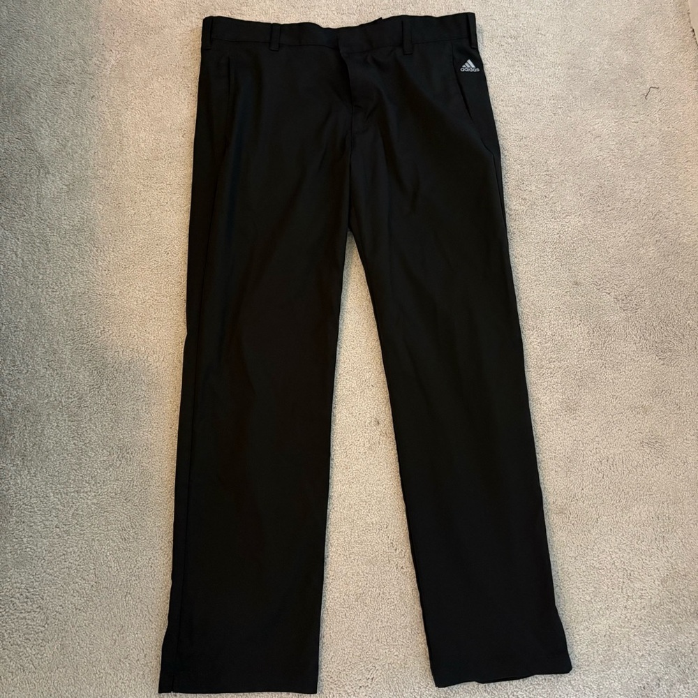 Adidas Men's Black Golf Pants